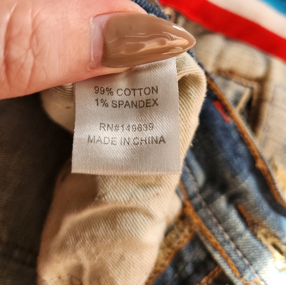 Men's Preme Distressed & Stacked Jeans (32/32) - Picture 8 of 11